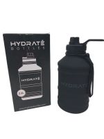 HYDRATE Trinkflasche, 2,2 L, Kunststoff, BPA-frei, Matt Black Fla Nordrhein-Westfalen - Velbert Vorschau