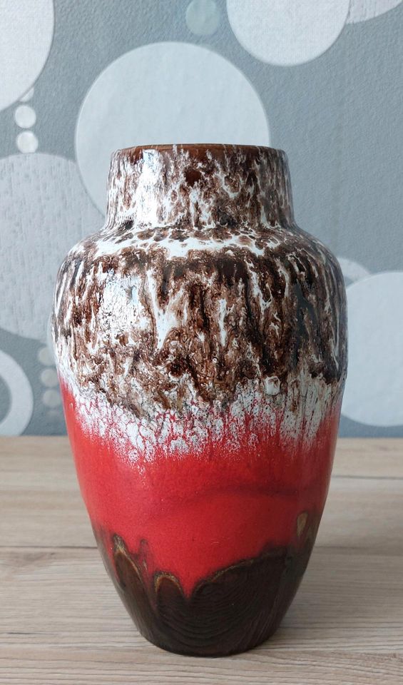 70er Jahre  Fat Lava Vase Scheurich Nr. 549/21 in Hannover