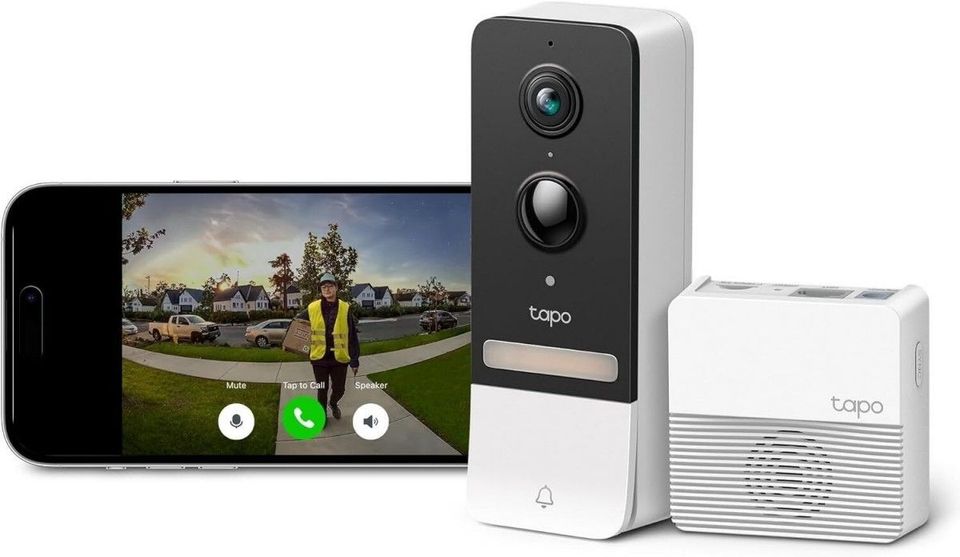 TP-Link Tapo D230S1 Smarte Türklingel mit Kamera Akku Video-Türkl in Essen