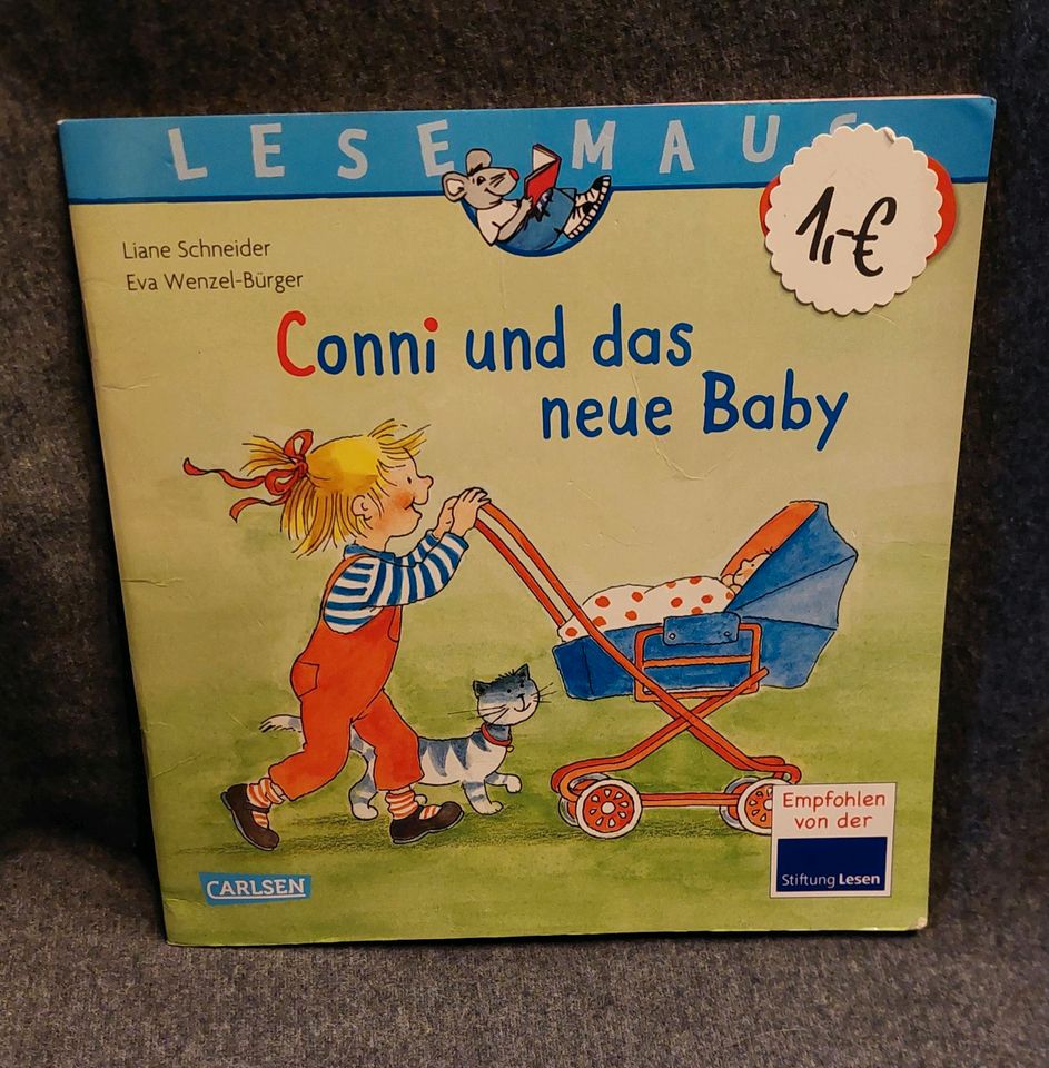 Lesemaus "Conni und das neue Baby" in Leichlingen
