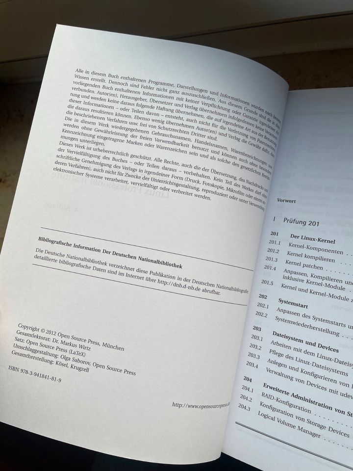 Buch LPIC-2 Vorbereitung auf die Prüfung des Linux Professional in München
