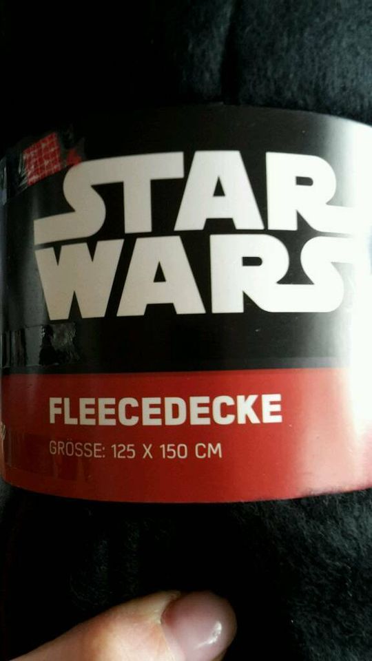 Star Wars Fleecedecke neu 2x für Ostern Kinder in Verpackung in Nabburg