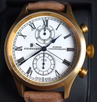 Steinhart Marine-Chronograph Bronze Premium 44 ETA 7750 Full Set Baden-Württemberg - Mosbach Vorschau