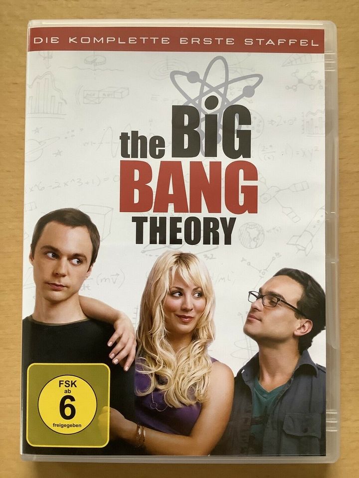 »the BIG BANG THEORY« ERSTE (1) STAFFEL-DVD mit Booklet-Deutsch in Hunderdorf