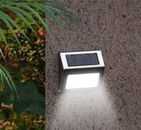 3* Solar-Edelstahl 3led Stufen licht wasserdicht 3er Pack Nordrhein-Westfalen - Coesfeld Vorschau