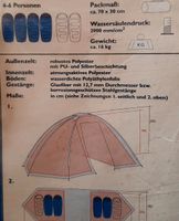Zelt für 4 bis 6 Personen Saarland - St. Wendel Vorschau