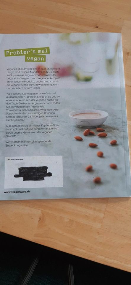 Tupperware Koch-/Rezeptbuch in Tann