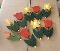 Stecker Blumen Tischkranz Holz Tulpen Sachsen - Remse Vorschau