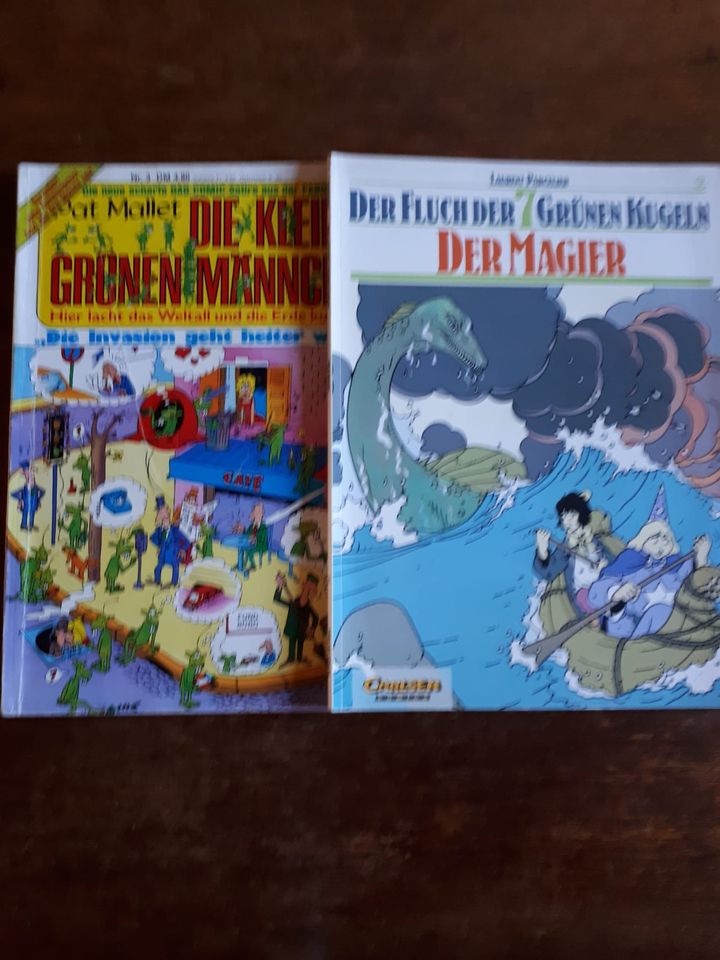 Comics Die kleinen grünen Männchen, Der Magier in Cottbus