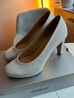 Gabor Pumps Silber Hessen - Taunusstein Vorschau