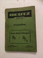 Deutz D 25. und D 25 S  Ersatzteilliste  Original Nordrhein-Westfalen - Kamen Vorschau