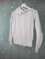 Weißer Strickpullover Nordrhein-Westfalen - Much Vorschau