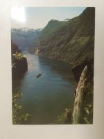 Alte Postkarte Norwegen Geirangerfjorden / Postkort Norge Bayern - Erlangen Vorschau
