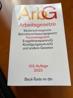 Arbeitsgesetz - Buch 103. Auflage 2023 Bayern - Bodenkirchen Vorschau