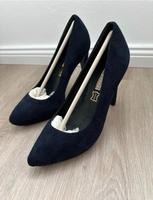 Blaue Leder Pumps Nordrhein-Westfalen - Wesel Vorschau
