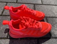 Adidas Sneaker Schuhe Turnschuhe orange neon Kinder 33,5 Baden-Württemberg - Winnenden Vorschau