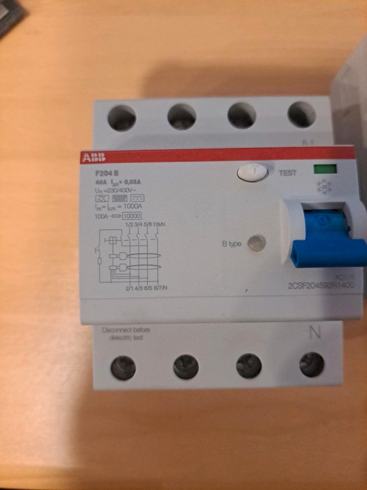 ABB FI F204B  40A, 30mA Typ B Neu in Zeilarn