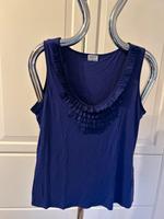 Oasis Top Shirt lila Rüschen 42 Viskose Hessen - Rimbach Vorschau