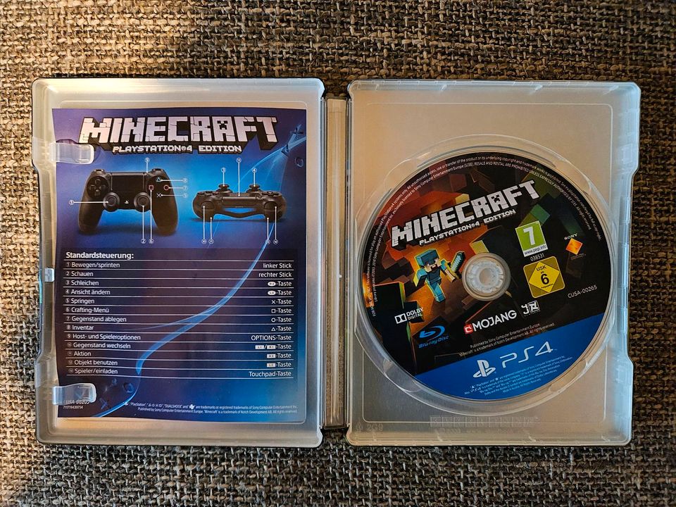 Minecraft Limited Special Collectors Steelbook Edition PS4/PS5 in Lichtenau