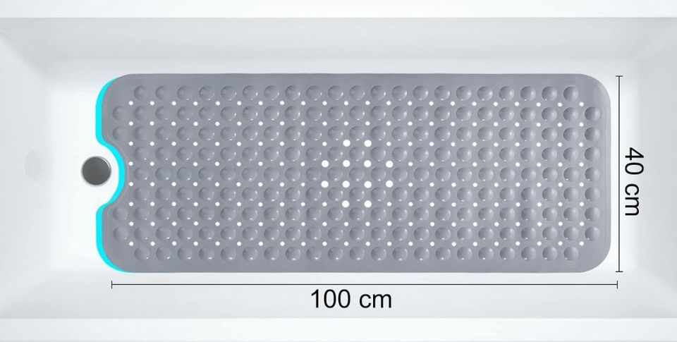 Badewannenmatte, & Herz Badewannenkissen, Extra Lang in Dortmund