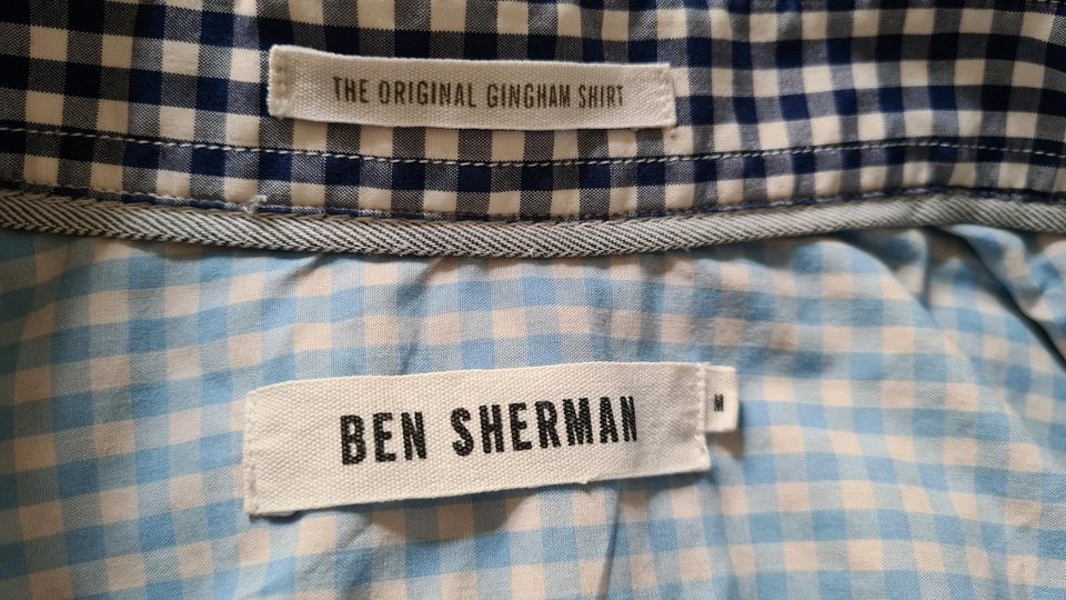 2 x Hemd Ben Sherman, Gingham Shirt, Gr. M in Chemnitz