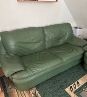 Echtleder Sofa, Sessel, zwei Hocker Schleswig-Holstein - Henstedt-Ulzburg Vorschau