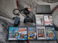 Sony Playstation 2 (PS2) mit 7 Spielen, Controller und Kabeln Niedersachsen - Salzgitter Vorschau