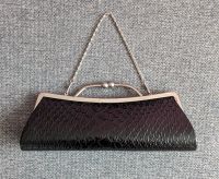 Kleine Handtasche schwarz mit silberfarbene Kette Dortmund - Hörde Vorschau