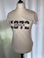 Weißes Adidas T-Shirt Größe 40 Saarland - Wadgassen Vorschau