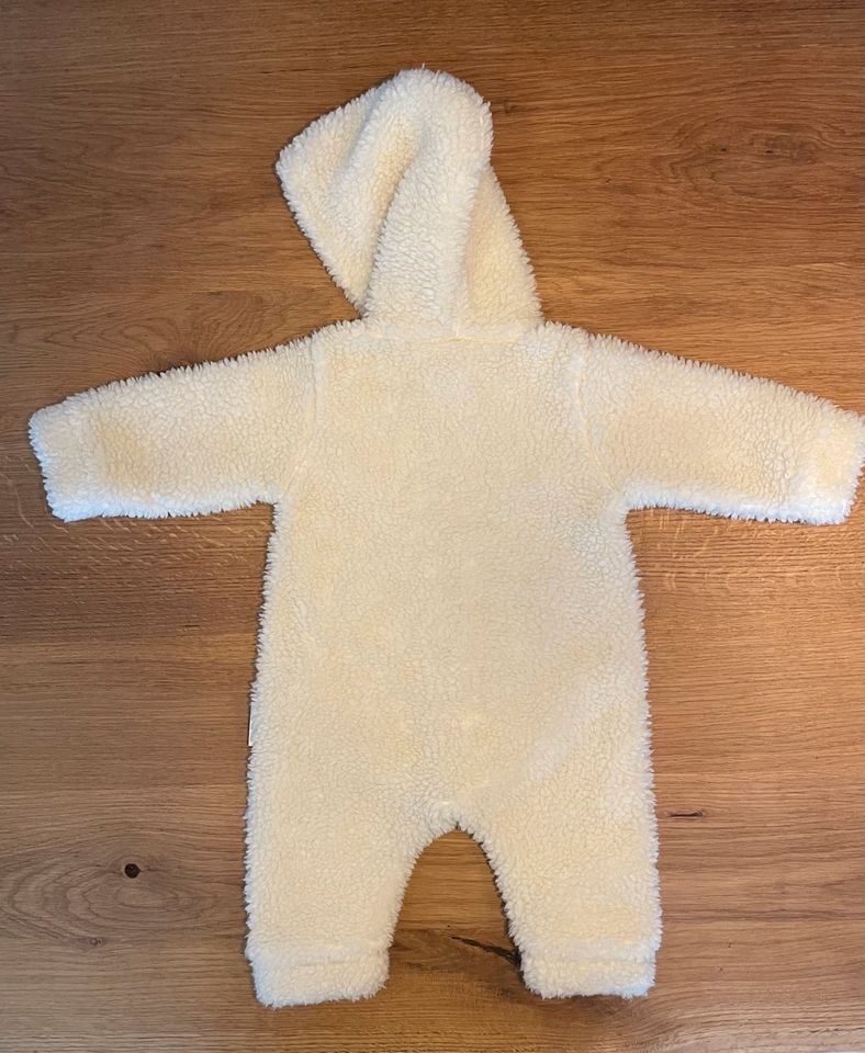 Moncler Baby Teddyfleece-Winteranzug Overall 3/6M in Düsseldorf