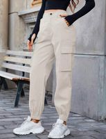 Beige cargohose mit Taschen - gr. L Nordrhein-Westfalen - Herten Vorschau