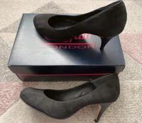 Buffalo London klassische Pumps Echtleder Velourleder elegant 8cm Nordrhein-Westfalen - Geldern Vorschau