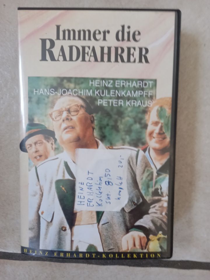 Heinz Erhardt Kollektion Video 1991 4 x  VHS Film aus 1960 in Wiesbaden