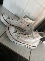 Converse Chucks weiß Gr.39 hoch Kult Sneaker Bayern - Schrobenhausen Vorschau