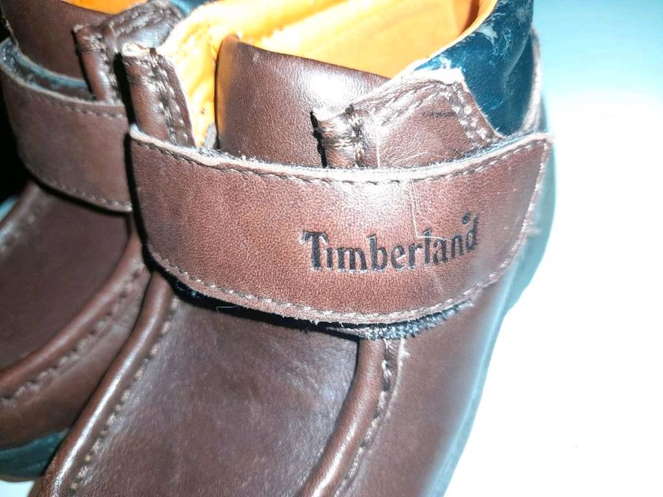 "TIMBERLAND" Lederschuhe☆TOPP‼️Gr. 17-18☆8 Monate in Leinefelde-Worbis