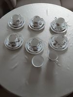 Tee-Kaffee Gedeck, 3tlg, Qeens Rosina, fine bone china, england, Nordrhein-Westfalen - Solingen Vorschau