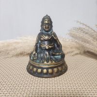 Wundervoller alter Buddha aus Messing 13cm 800g Indien Niedersachsen - Lüchow Vorschau