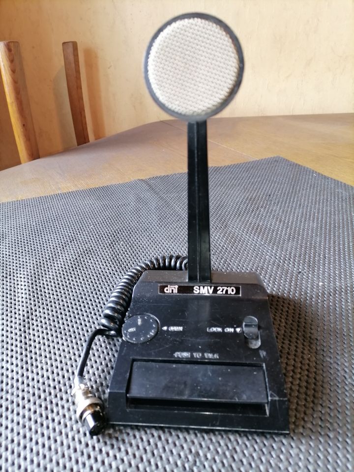 CB Funk DNT SMV 2710 mit 4pol Stecker President Standmikrofon in Brackel