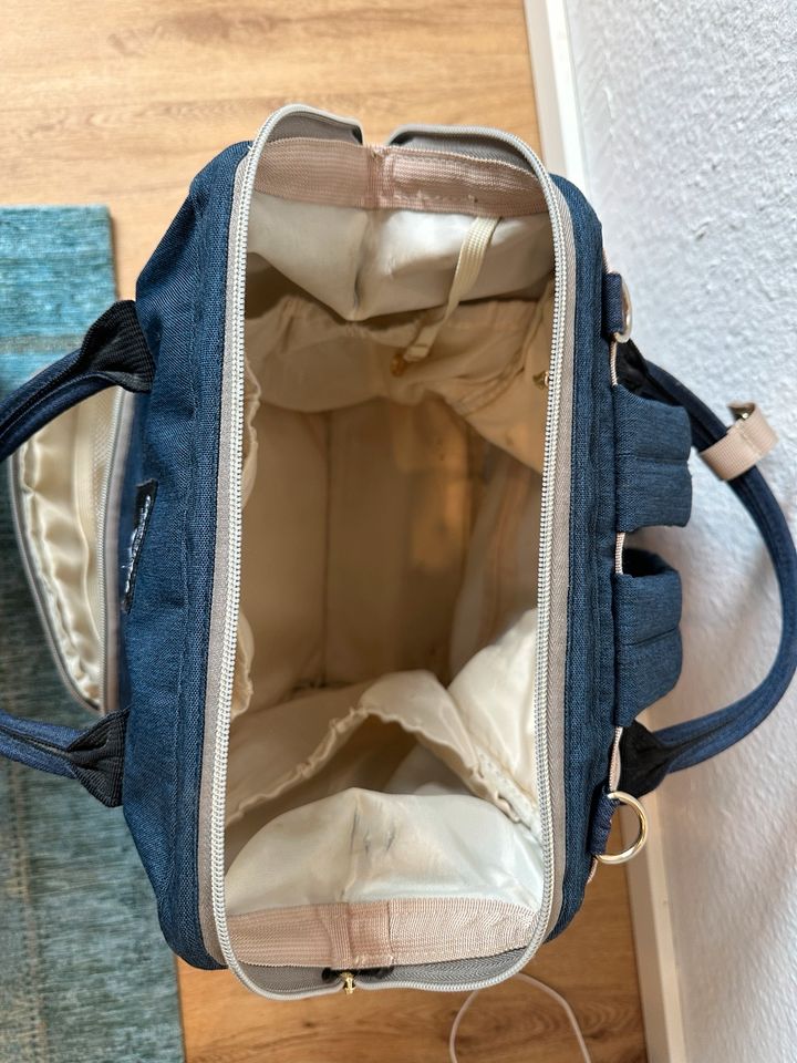 Wickelrucksack in blau in Spenge