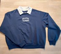 Hollister Sweatshirt Pullover Polokragen Gr. XS dunkelblau Nordrhein-Westfalen - Siegburg Vorschau