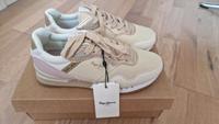 Pepe Jeans London Sneaker Schuhe Albal Gold beige Neu OVP 38 Nordrhein-Westfalen - Heiligenhaus Vorschau