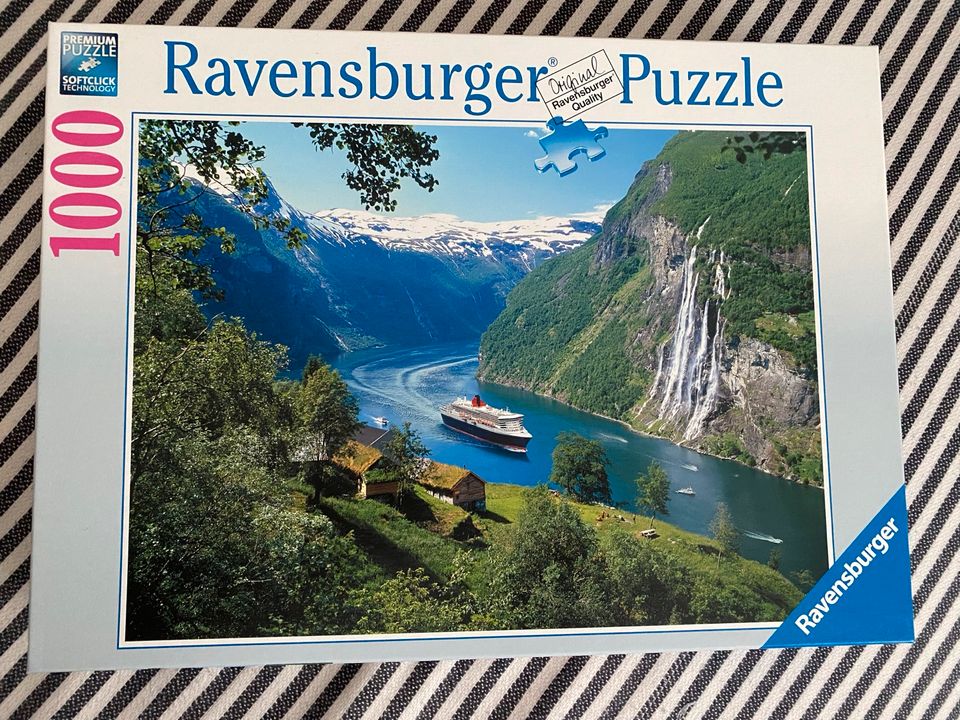 Ravensburger Puzzle „Norwegischer Fjord“ Norwegen 1000 in Berlin