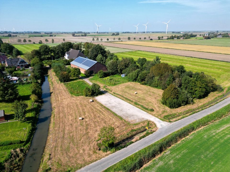 Gelegenheit: Charmanter Hof mit Naturkindergarten an der Nordsee und 1,5 ha Land in Volsemenhusen