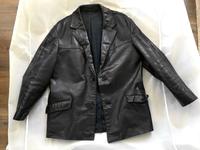 Schwarze DDR Lederjacke Nikator, Größe 50, guter Zustand Niedersachsen - Wiefelstede Vorschau