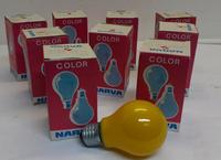 DDR gelbe Narva Glühlampen Glühbirnen Party Lichter Sachsen-Anhalt - Gardelegen   Vorschau