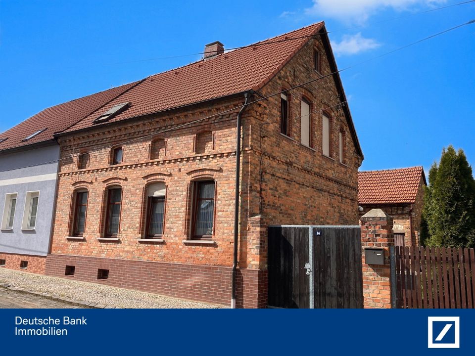 Solides Haus mit Hof und Garten ! in Klostermansfeld