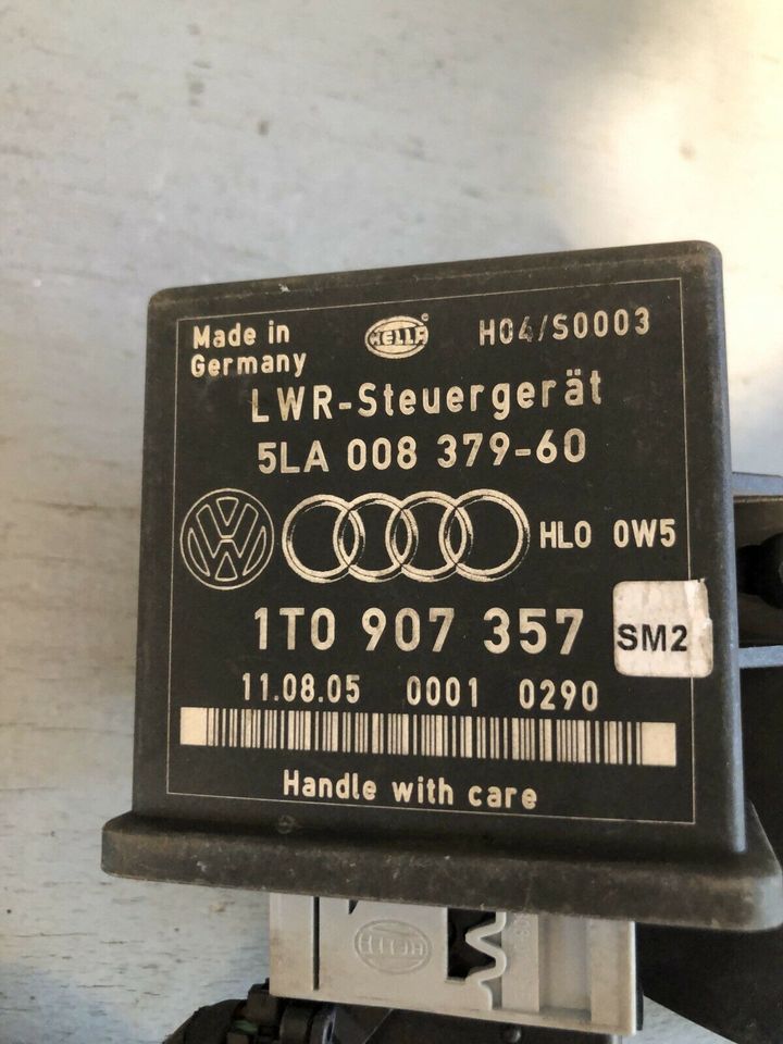 VW Golf 5 V 1K GTI Steuergerät Leuchtweitenregulierung 1T0907357 in Möhnesee