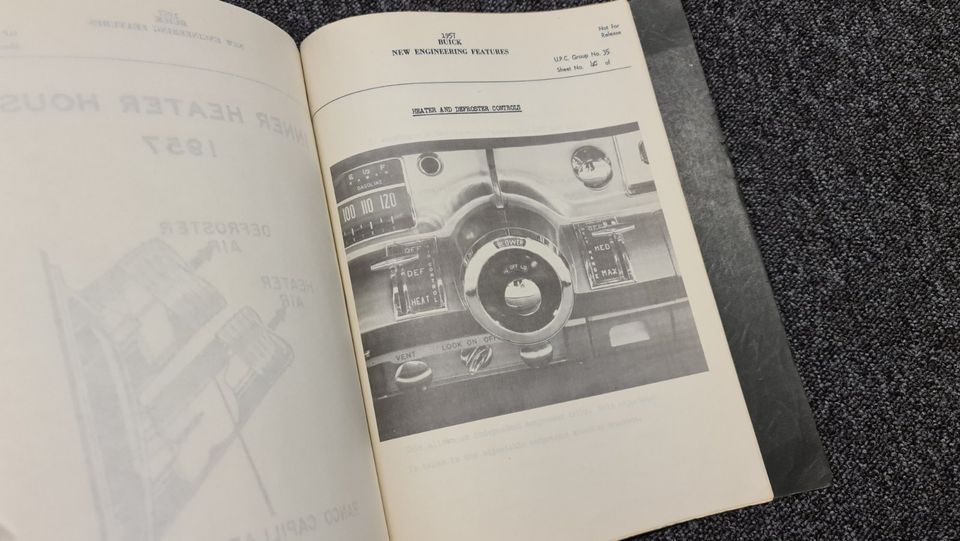 1957 Buick Engineering Features / Entwicklungshistorie in Besigheim
