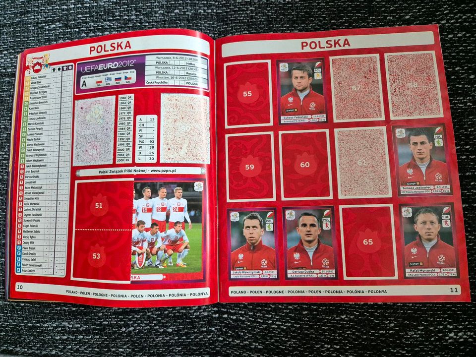 Panini Softcover Euro2012 Poland-Ukraine in Norderstedt