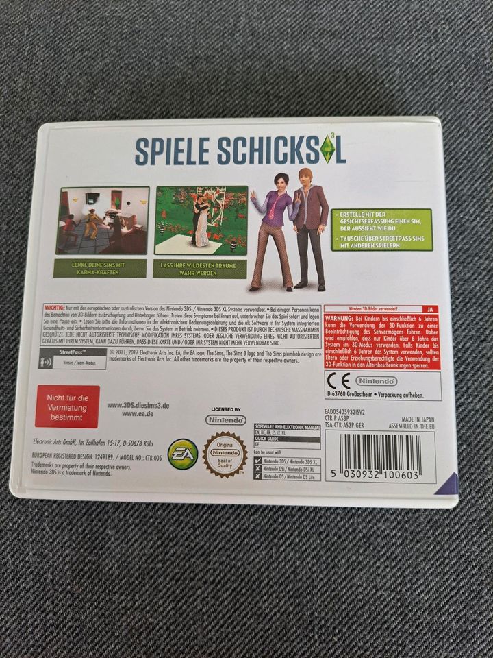 Nintendo 3DS - Die Sims 3 - Spiel in Bissendorf